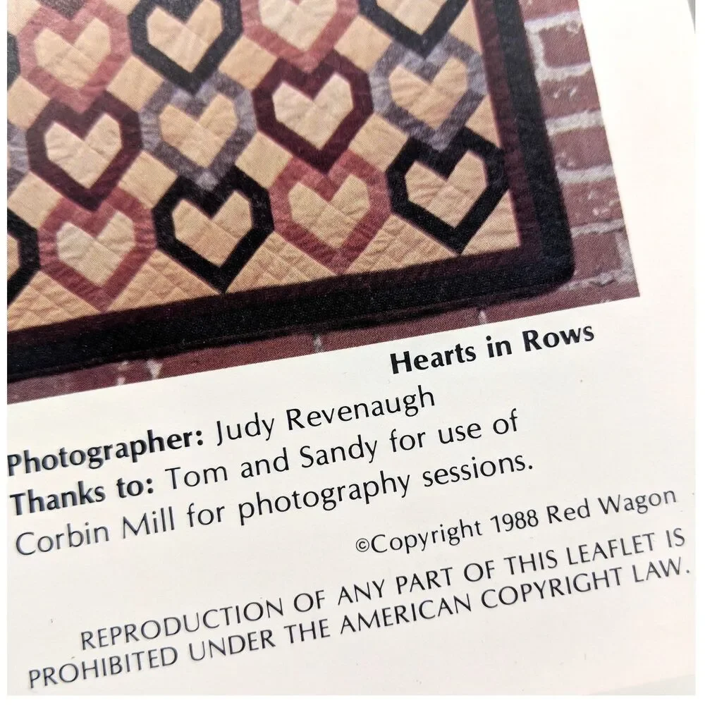 1980's Quilting Pattern Books